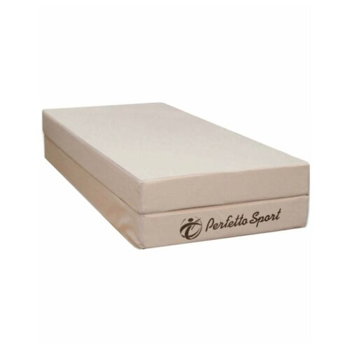 фото Спортивный мат 1000х1000х100 мм perfetto sport № 3 бежевый