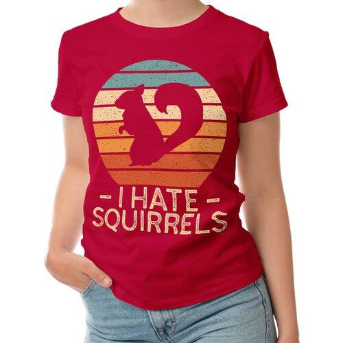 фото Футболка roly, размер l, красный