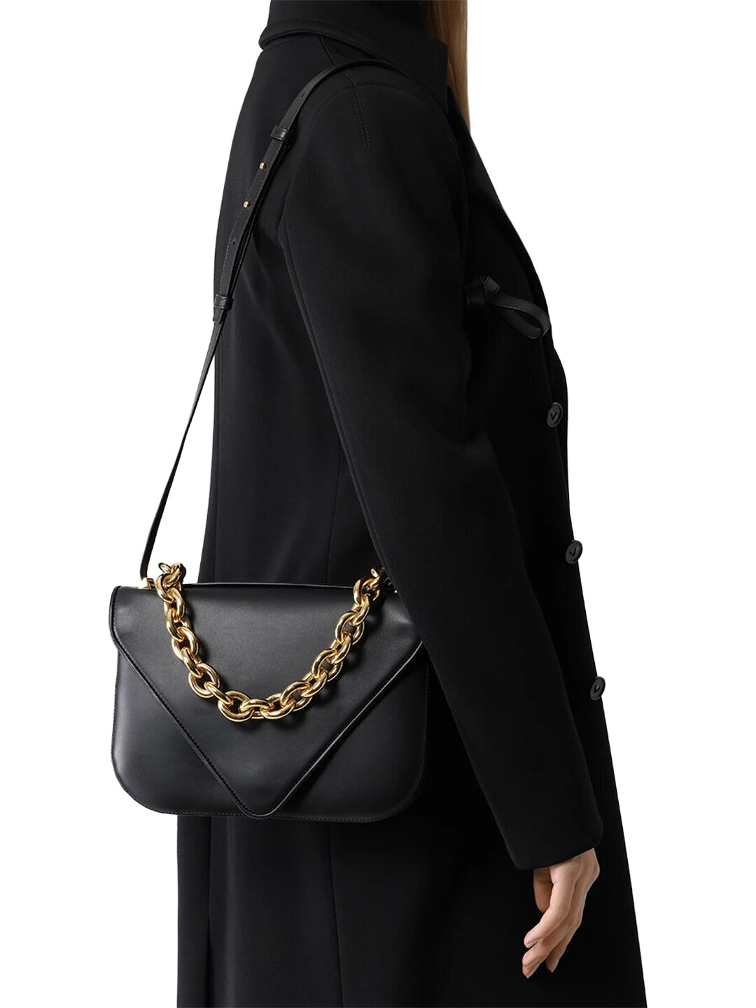 Сумка Bottega Veneta, чёрный — фото 1