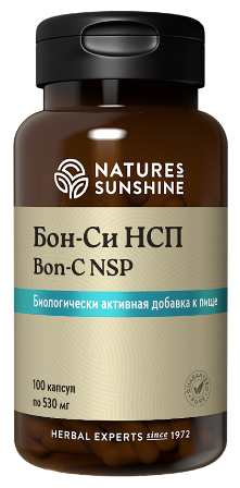 Бон-Си НСП Bon-C NSP укрепляет кости связки волосы ногти зубы 100 капсул по 530 мг