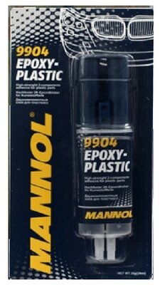 MANNOL 5568 Клей для пластмасс Epoxi-Plast (30гр.)