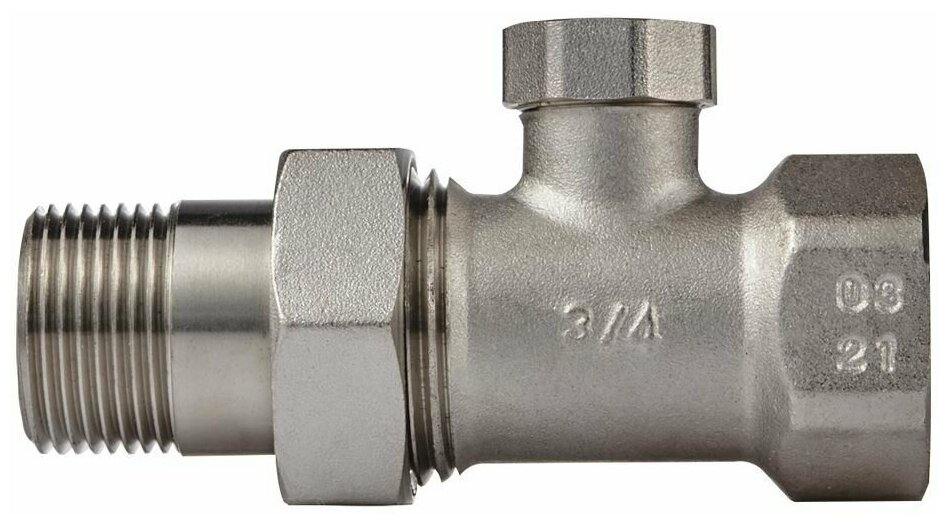Набор ручной регулировки радиатора Royal Thermo, прямой 3/4" — фото 1