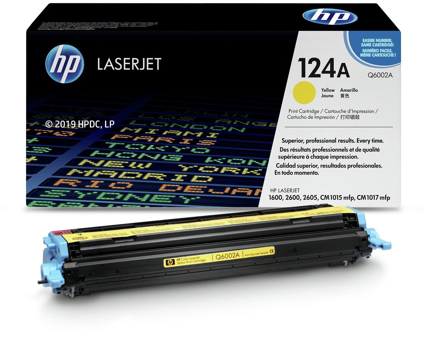 HP 124A (желтый) для HP Color LaserJet 1600/2600/2605/2605dn/2605dtn/CM1015/CM1017 - фото №7