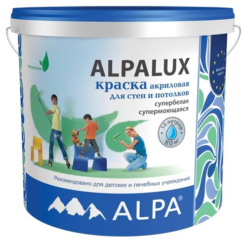 Краска водно-дисперсионная Alpa Alpalux