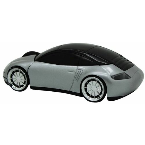 Мышь беспроводная в форме машины Porsche для компьютера серая 69000₽
