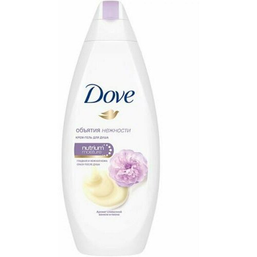 Гель для душа DOVE Сливочная ваниль и пион