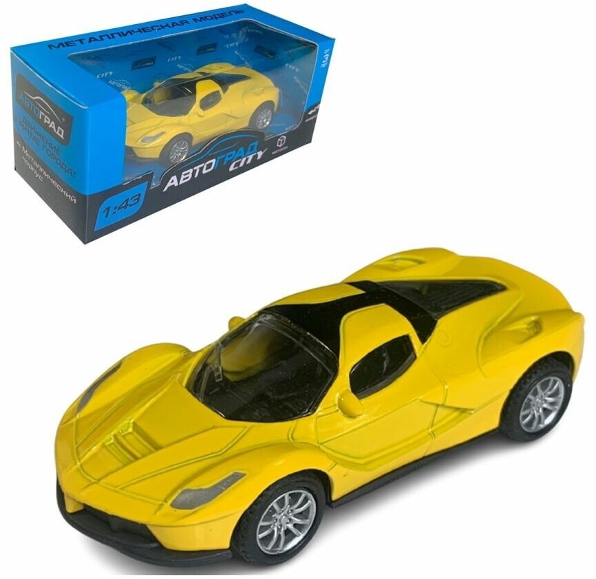 Модель автомобиля металлическая Ferrari La Ferrari, масштаб 1/43, 9,5 см