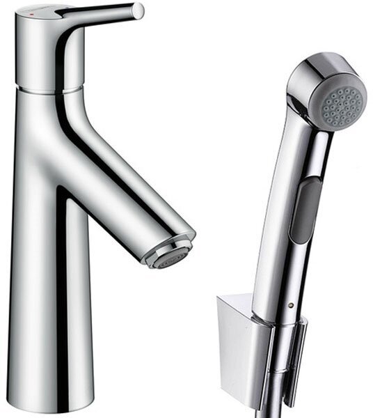 Смеситель для раковины Hansgrohe Talis S 72290000 с гигиеническим душем Хром