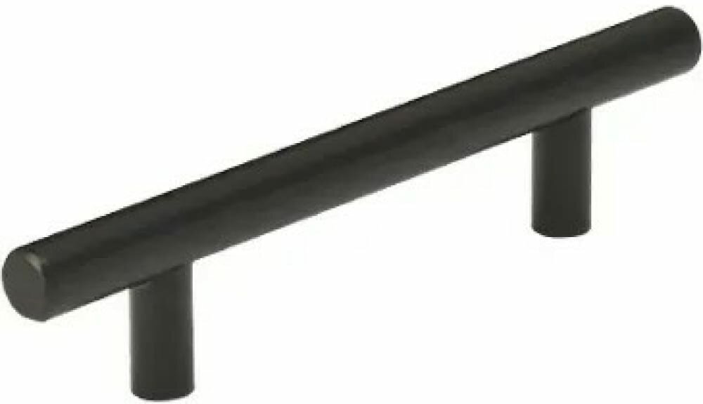 Ручка-рейлинг Prz металл D12 96 мм цвет черный никель - фотография № 11