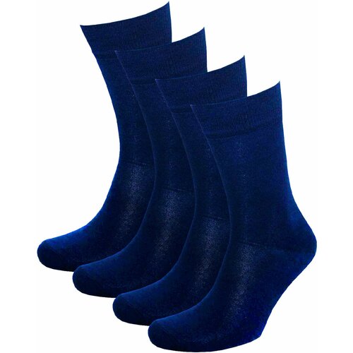 Носки STATUS, 4 пары, размер 31, синий