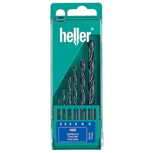 Набор сверл Heller по металлу HSS-R Super (6 шт) levine a heller r attached