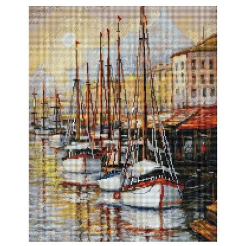 фото Белоснежка набор алмазной вышивки летний вечер на юге франции (384-st-s) 40x50 см