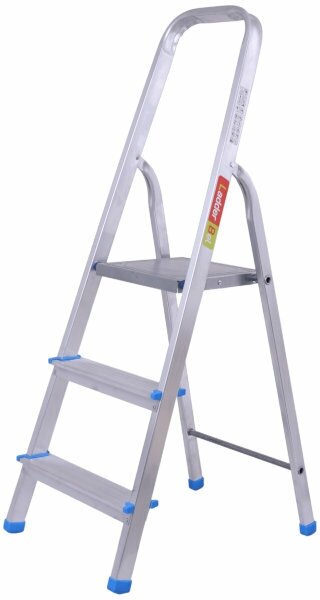 Стремянка LadderBel 3 ступени Aluminum