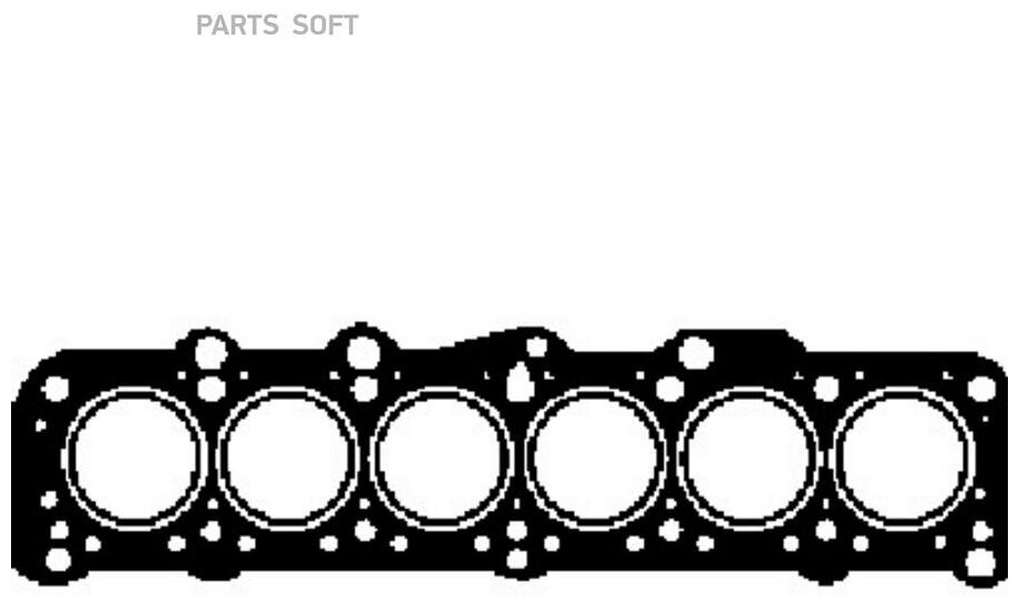 Прокладка ГБЦ Glaser h2896820 для VW LT 2835 I 2813 I LT 2835 I 28136 I LT 2835 I C I LT 4055 I 29151 I