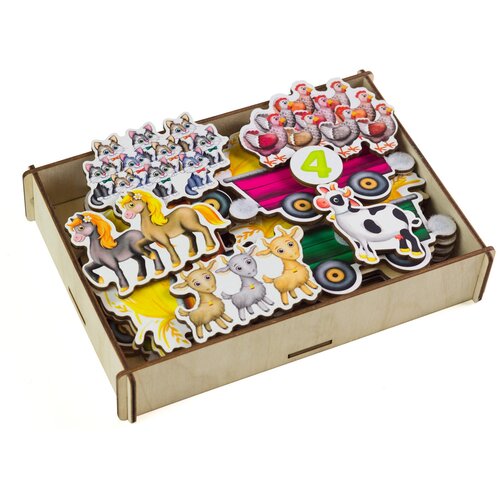 фото Игровой набор paremo трактор с животными pe720-54