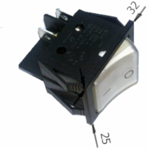 Выключатель 1 положение с подсветкой 445₽