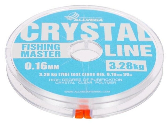 Леска монофильная Allvega Fishing Master CRYSTAL, 30 м, 0,16 мм (3,28 кг) - фотография № 5