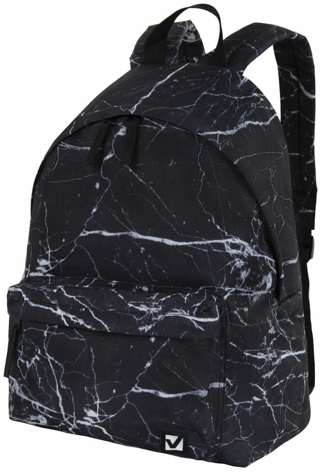 Рюкзак универсальный Brauberg сити-формат "Black marble" 20 литров, 41х32х14 см (270790)