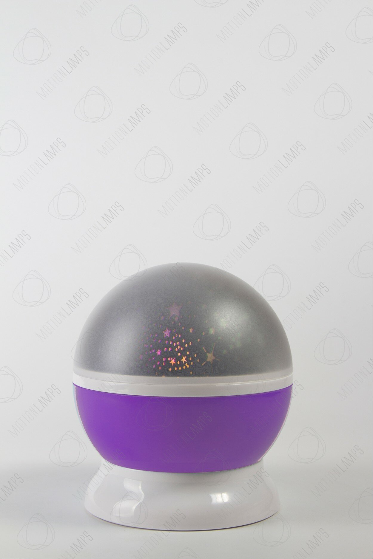 Лампа-ночник звёздное небо Star master, фиолетовый - фотография № 5