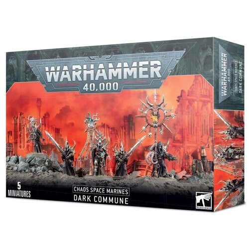 Миниатюры для настольной игры Games Workshop Warhammer 40000: Chaos Space Marines Dark Commune 43-87