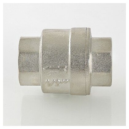 Клапан обратный Valtec 1 1/2", никелированная латунь VT.161.N.08 - фото №2