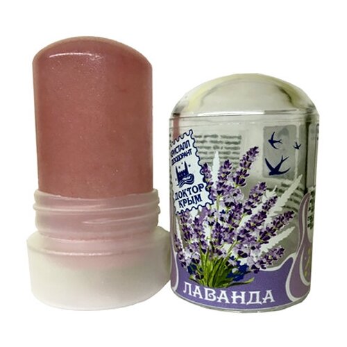 Доктор Крым Дезодорант Лаванда, кристалл (минерал), 60 г