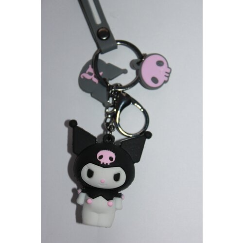 фото Брелок на ключи с браслетом куроми kuromi onegai my melody plush story