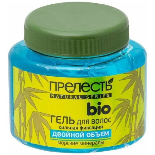 Гель для укладки волос Прелесть Био Двойной объем сильная фиксация 250мл 553₽