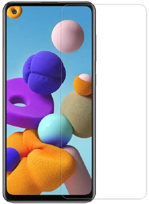Защитное стекло для экрана SAMSUNG araree by KDLAB для Samsung Galaxy A11, прозрачная, 1 шт [gp-tta115kdatr] - фото №14