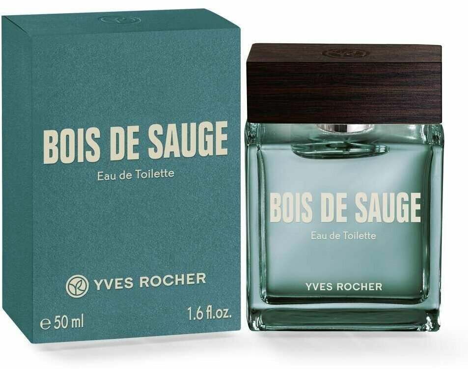 Yves Rocher Туалетная вода,"Bois de Sauge", 50 мл