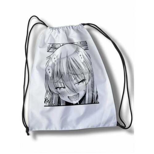 Мешок для сменной обуви Ahegao - 20782 boku no hero academia kids school bags anime cartoon students schoolbag anime manga teenage boys girls school backpacks mochila