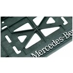 Пластиковая рамка для гос номера Mercedes Benz - изображение