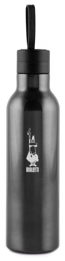 Термобутылка Bialetti DCXIN00003/08, 0.5 л, темно-серый