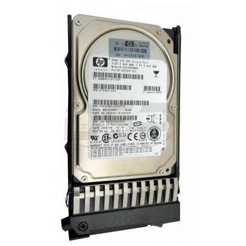 Жесткий диск 36.4GB HP Pluggable SAS SFF SP 10K Universal Hard Drive 375860 b21 hp жесткий диск hp 36gb 3g sas 10k sff sp hdd [375860 b21]