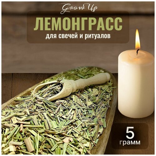 сухая трава полынь для свечей и ритуалов 5 гр Сухая трава Лемонграсс (трава) для свечей и ритуалов, 5 гр.