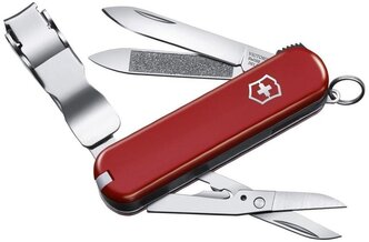 Нож многофункциональный VICTORINOX Nail Clip 580 красный