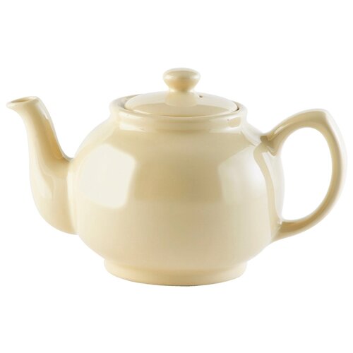 фото Price & kensington заварочный чайник classic tones 0,45 л, кремовый
