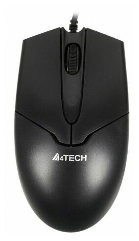 Мышь A4Tech V-Track Padless OP-550NU черный оптическая (1200dpi) USB (3but)