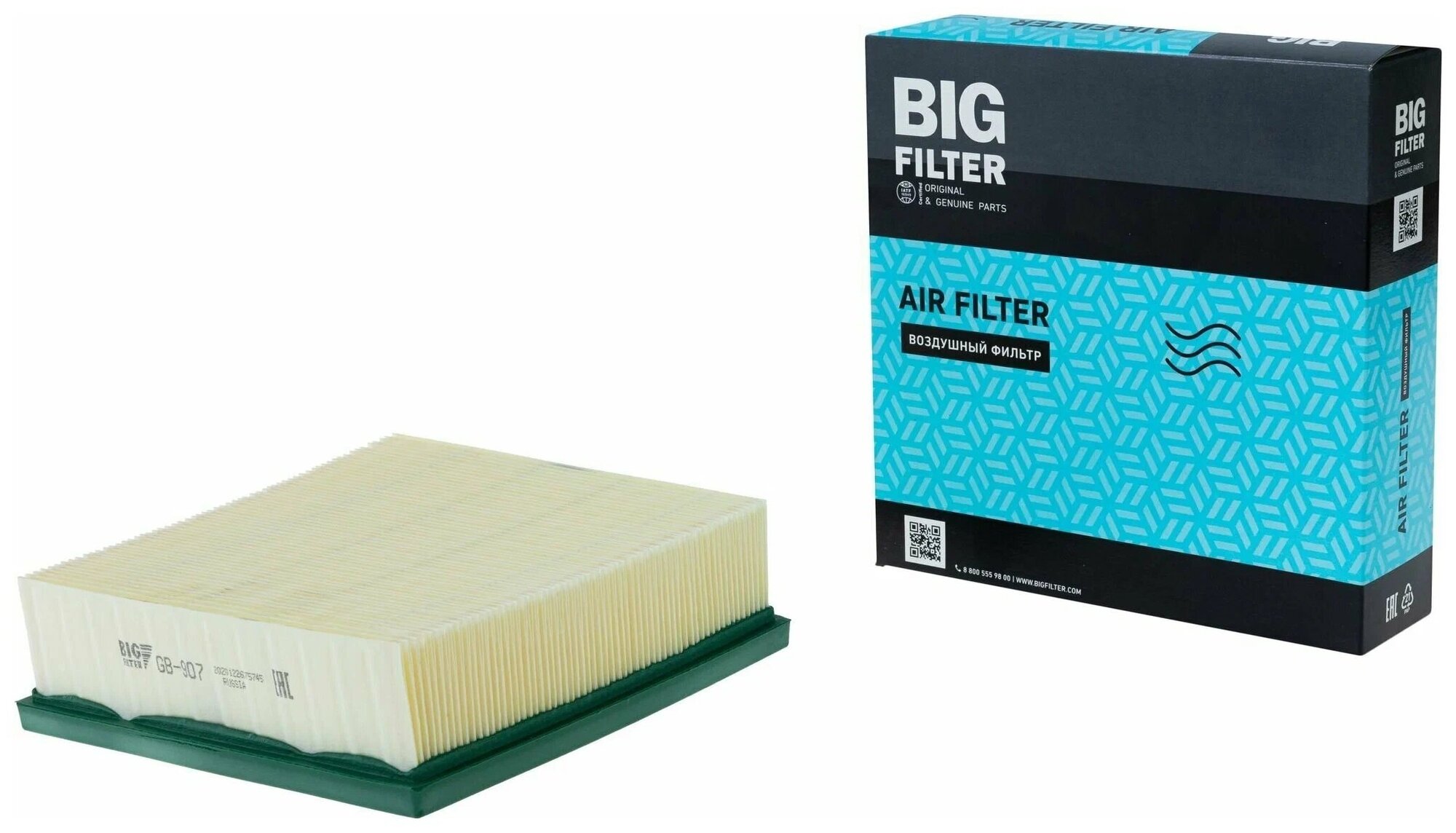 Фильтр Воздушный Big Gb-907 BIG FILTER арт. GB-907