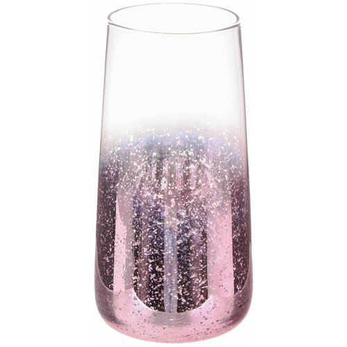 Набор стаканов FLW Craquel розовый 500 мл 4 шт