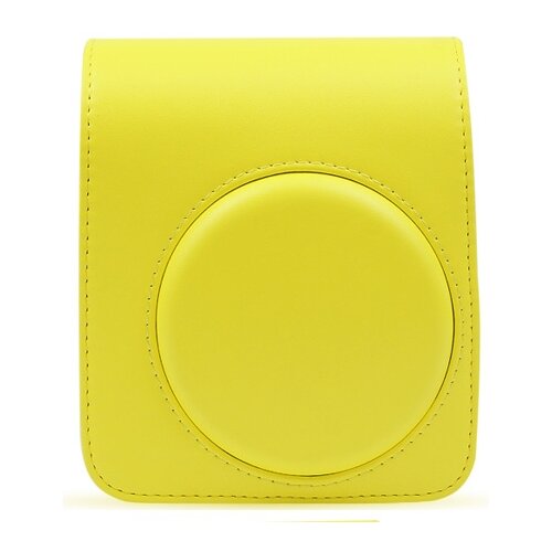 фото Защитный чехол-сумка-футляр mypads tc143-354 для фотоаппарата fujifilm instax mini 70 противоударный усиленный легкий желтый