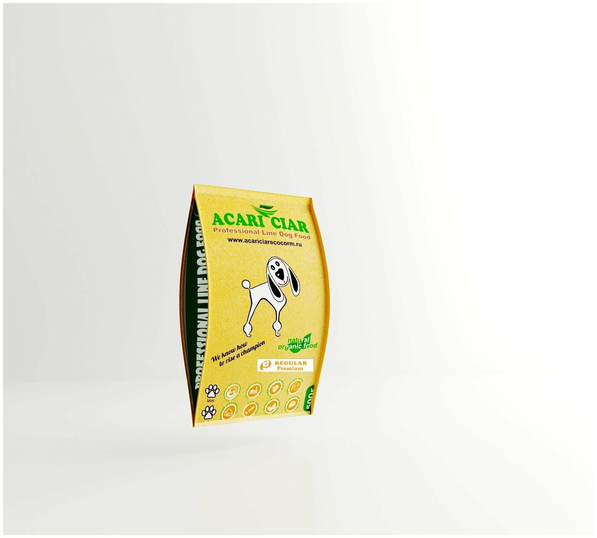 Сухой корм для собак Acari Ciar Regular 0,5 кг (мини гранула) Акари Киар