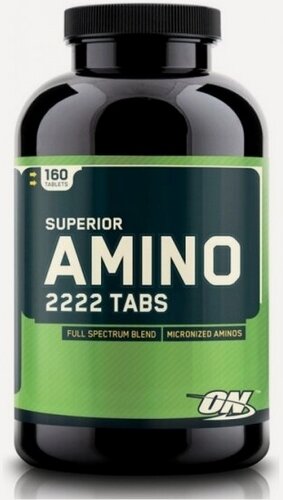 Изображение товара Аминокислоты Optimum Nutrition Super Amino 2222 160таб