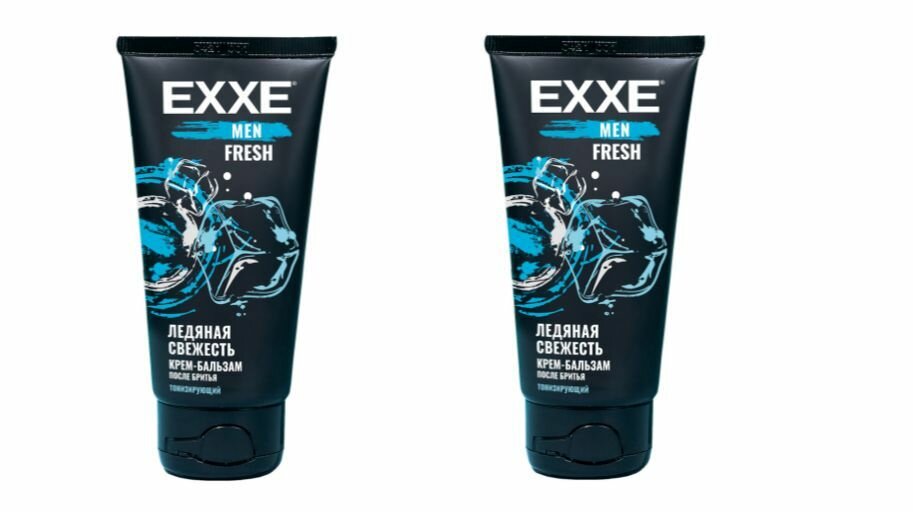 EXXE Крем после бритья Men Fresh, тонизирующий, 75 мл, 2 шт