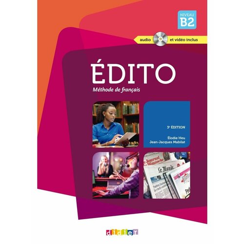 Edito B2 Livre + CD + DVD