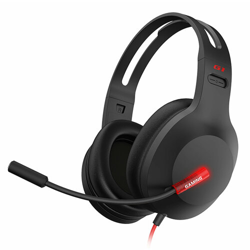 Наушники с микрофоном Edifier G1 черный 25м накладные USB оголовье 264100₽