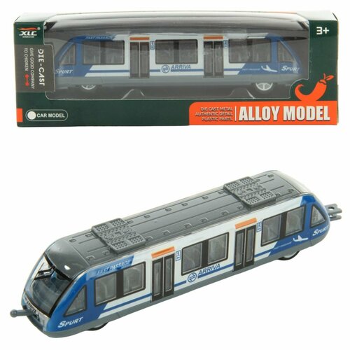 Игрушечный металлический поезд для детей инерционный механизм Veld Co 133474 447₽