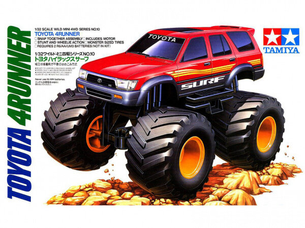 17010 Tamiya Автомобиль Toyota 4Runner с электромотором 1/32