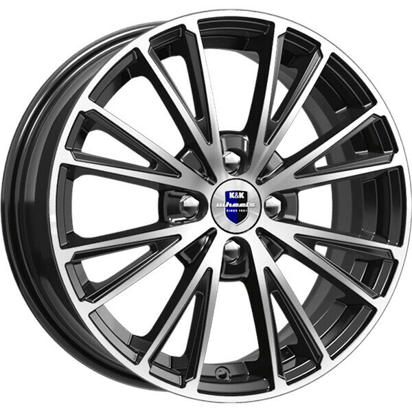 Литой диск K&K Меандр-оригинал 6x15 4*98 Et:35 Dia:58,6 алмаз черный