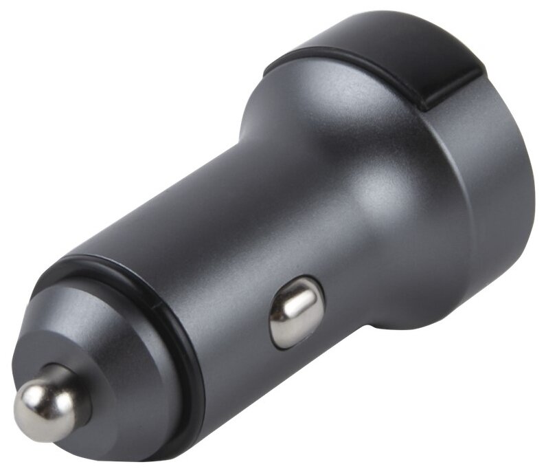 Автомобильное зарядное устройство Red line Tech 3A PD+QC универсальное серый (УТ000018617) - фото №2